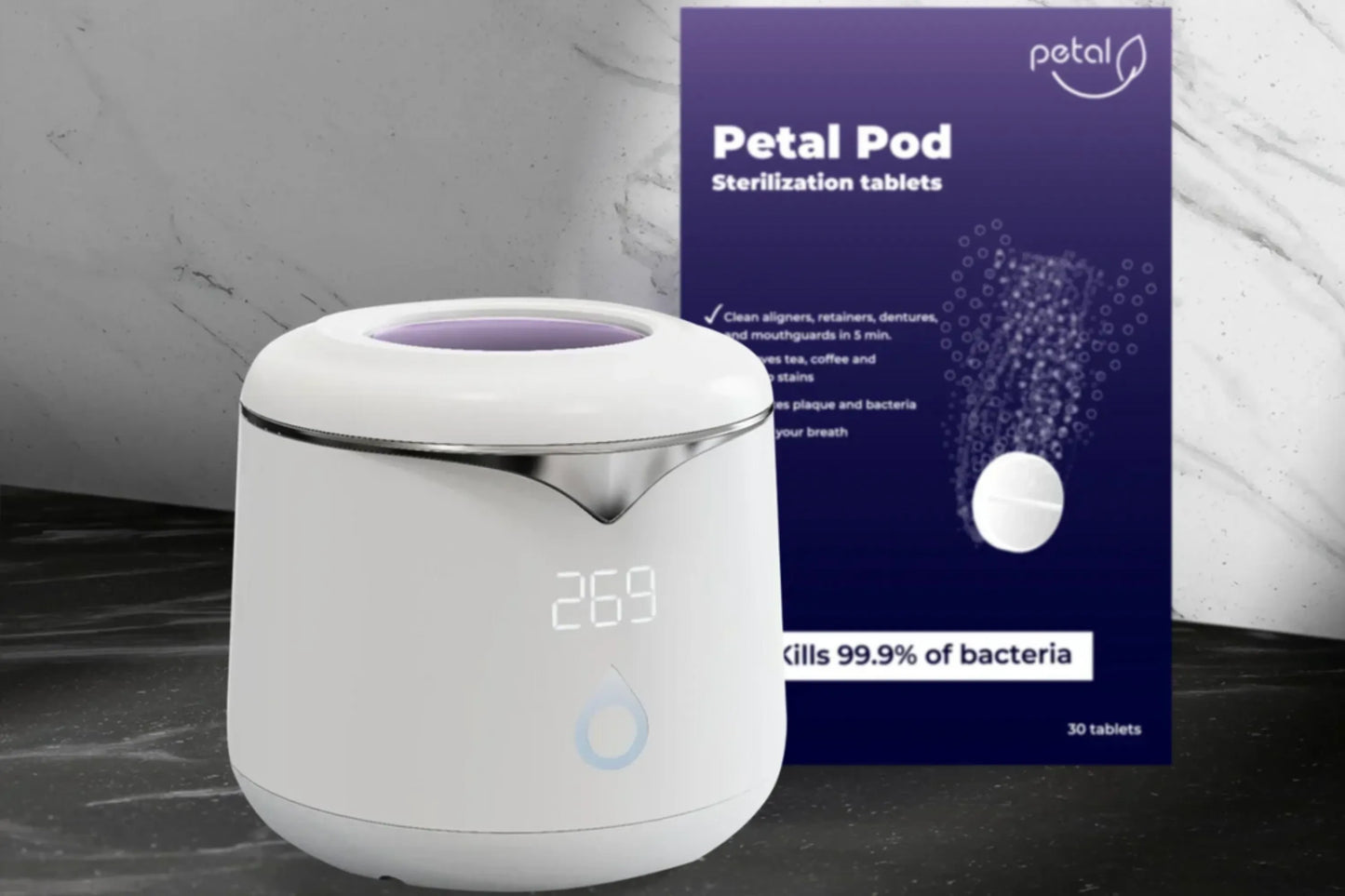 Petal Ultrasonic Cleaner