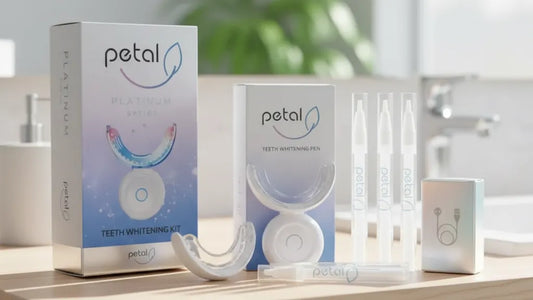 At-home teeth whitening kit for brightening smile