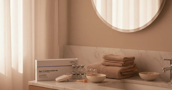 At-home microneedling kit benefits for skin maintenance