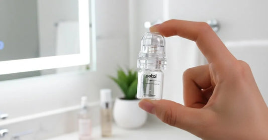 Safe microneedling at home with Petal Micro-Infusion System for keloid-prone skin.