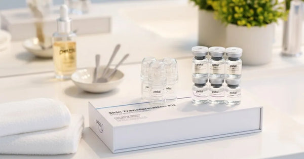 Petal Micro Infusion System for gentle at home microneedling and skin hydration