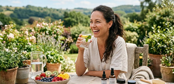 Supports educational tips for reducing stress- and sugar-related wrinkles.