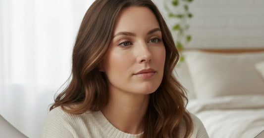 Early signs of stress aging vs natural aging on skin