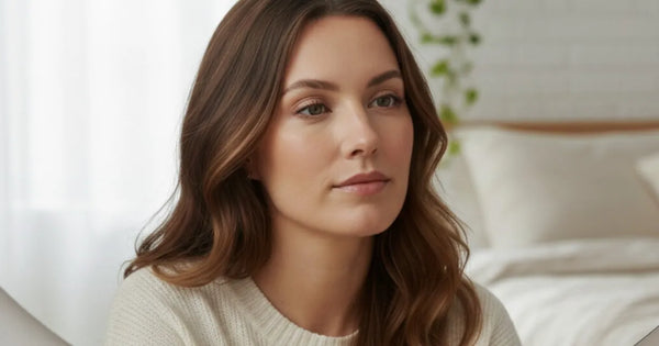 Early signs of stress aging vs natural aging on skin