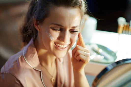 applying sunscreen after microneedling